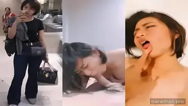 Cewek Rambut Pendek Super Nakal Dominasi Penuh Keringat
