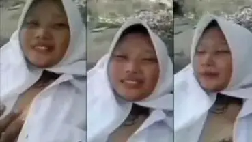 Ngewe Gadis SMA di Batu Sungai Becek Ganas Hot
